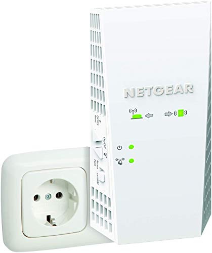 Netgear EX7300-100PES Répéteur Wifi (Amplificateur Wifi) Mesh 2.2 Gigabit/s, compatible avec toutes les Box Internet