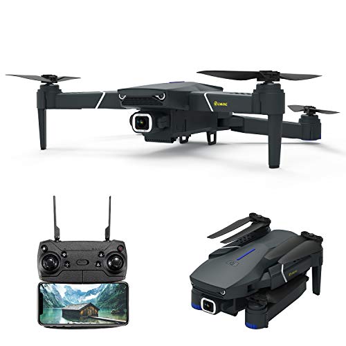 EACHINE E520 Avions Drone avec Camera 4k HD 2.4G-WiFi Pliable FPV Quadcopter 1200mAh Batterie Inclus