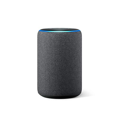 Nouvel Amazon Echo (3ème génération), Enceinte connectée avec Alexa, Tissu anthracite